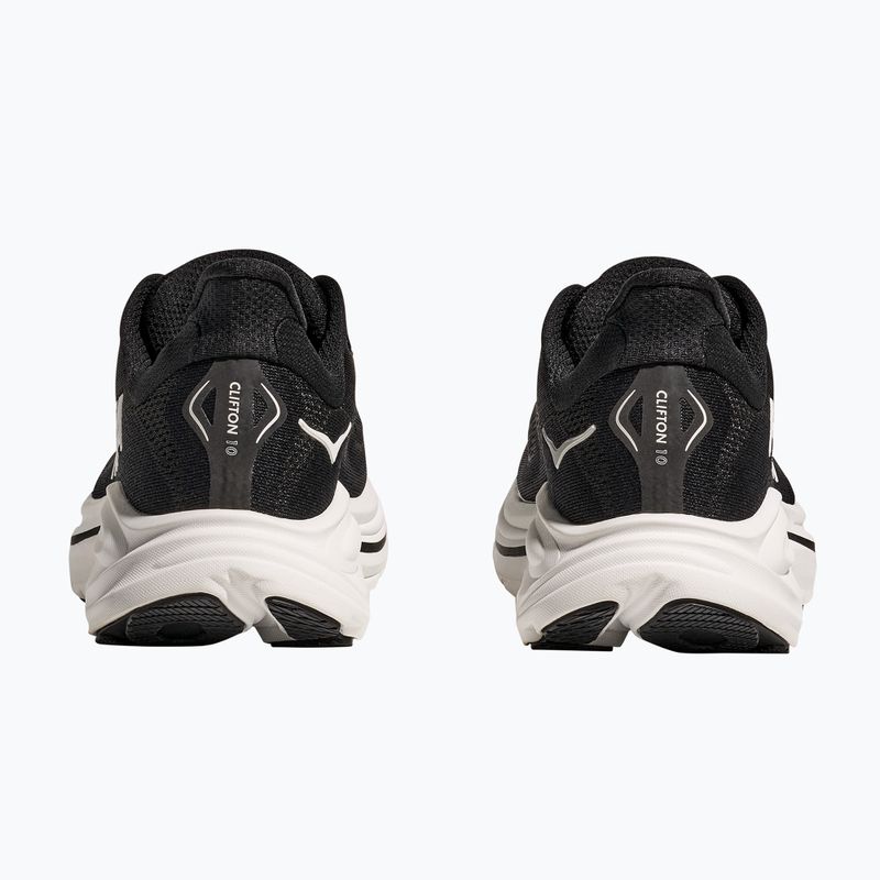 Dámska bežecká obuv HOKA Clifton 10 Wide black/white 4