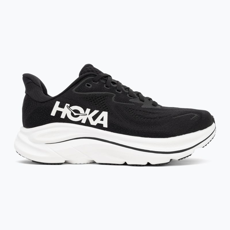 Dámska bežecká obuv HOKA Clifton 10 Wide black/white 2