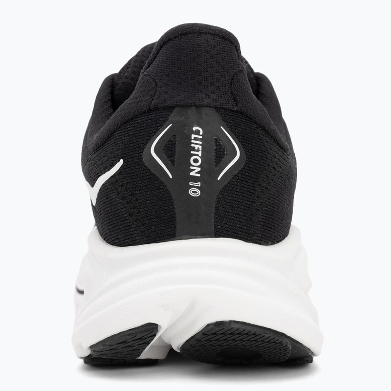 Dámska bežecká obuv HOKA Clifton 10 Wide black/white 6