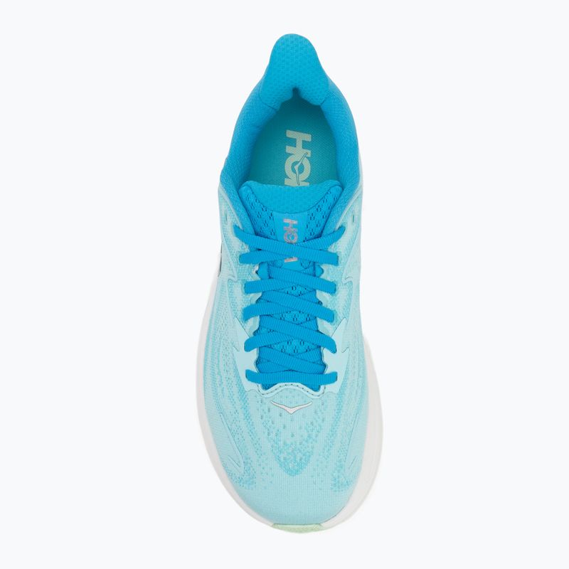 Dámska bežecká obuv HOKA Clifton 10 Wide skyward blue/cielo blue 5