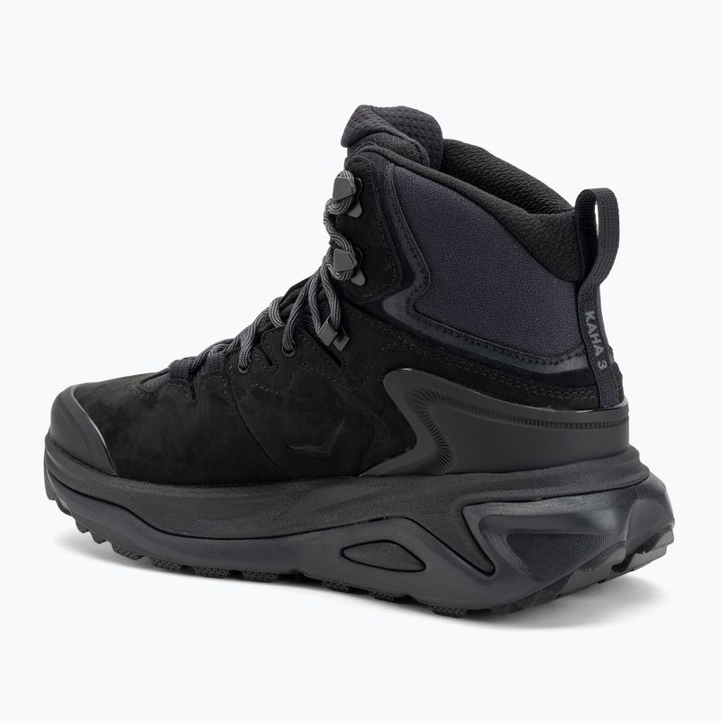 Pánske turistické topánky HOKA Kaha 3 GTX black/black 3