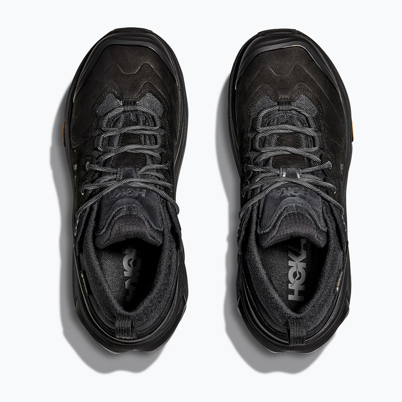 Pánske turistické topánky HOKA Kaha 3 Low GTX black/black 8