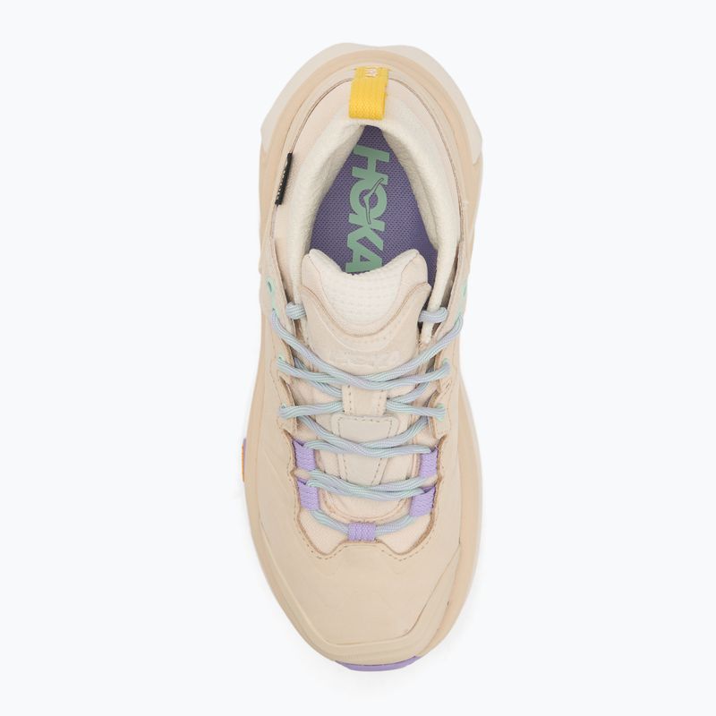 Dámske turistické topánky HOKA Kaha 3 Low GTX vanilla/mint fluorite 5