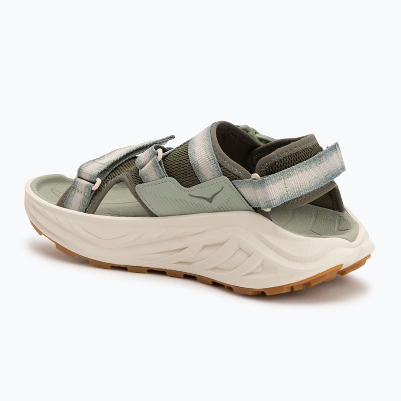 Pánske sandále HOKA Infini Hike TC green/sea moss/oat milk 3