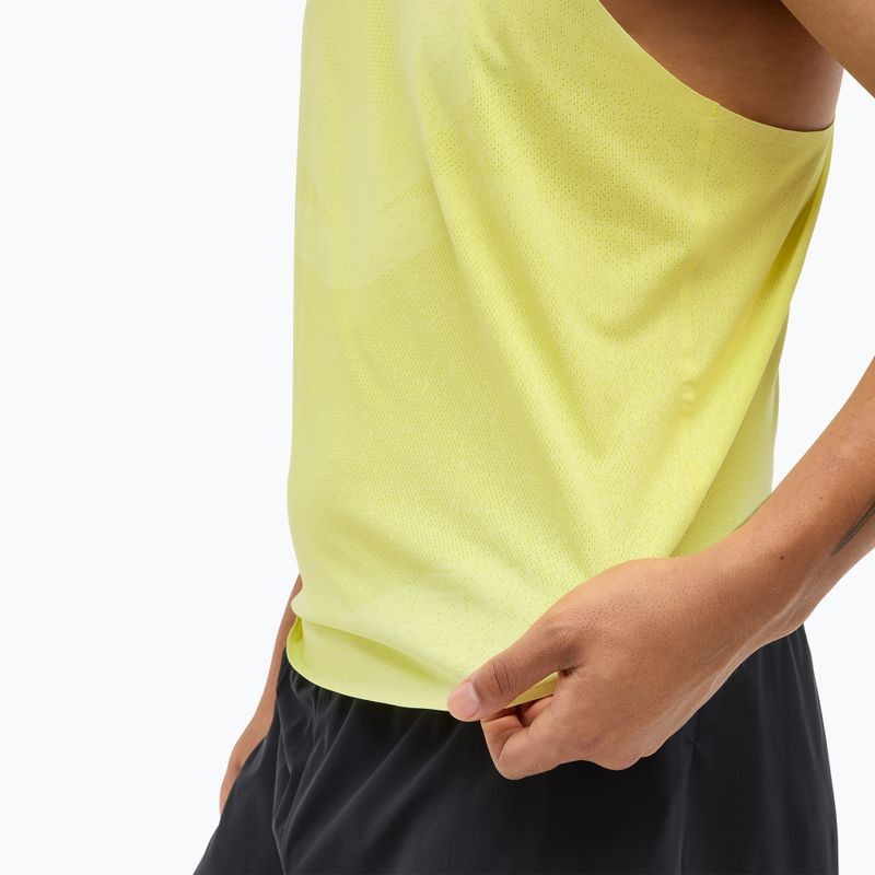 Pánske bežecké tričko HOKA Race Singlet hoka citrus 8