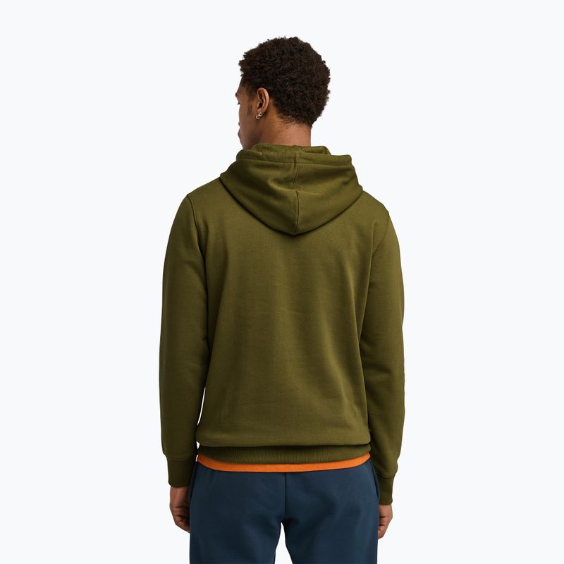 Pánska mikina Timberland Tree Logo Hoodie dark olive 3