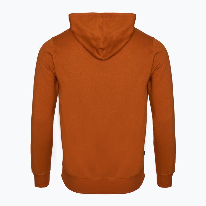 Pánska mikina Timberland Linear Logo Hoodie umber 2