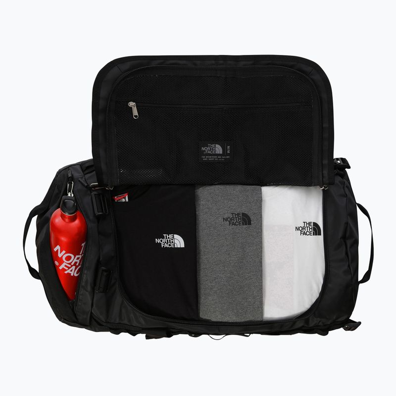 Cestovná taška The North Face Base Camp Duffel M 71 l black/white/npf 4