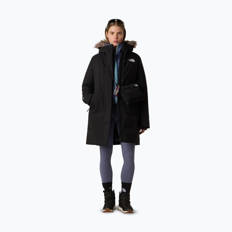 Dámsky páperový kabát The North Face Arctic Parka čierny 2
