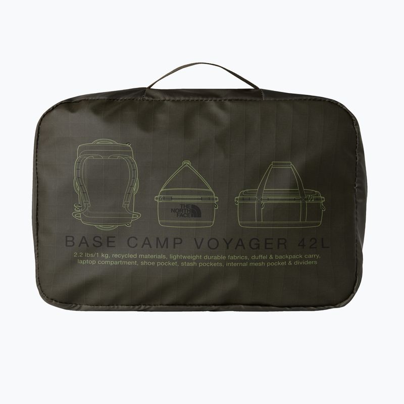 Cestovná taška The North Face Base Camp Voyager Duffel 42 l new taupe green 5