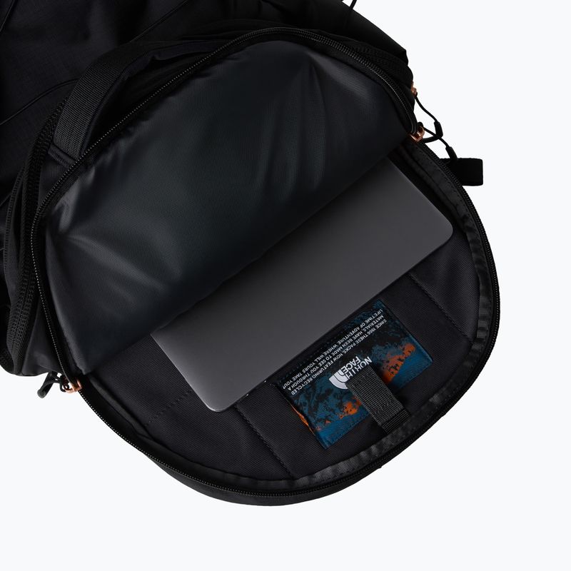Dámsky mestský batoh The North Face Borealis Luxe 27 l black/burnt coral metallic 5
