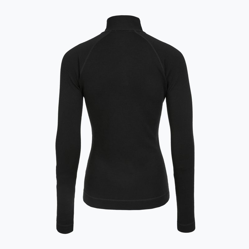 Dámská termoregulační mikina Smartwool Classic Thermal Merino Base Layer 1/4 Zip Boxed black 2