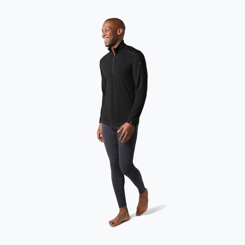 Pánska termo mikina Thermal Merino Base Layer 1/4 Zip Boxed black 2