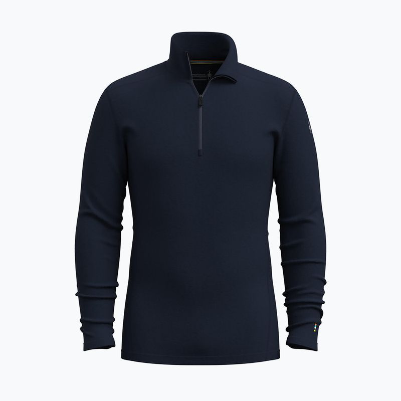 Pánska termo mikina Smartwool Classic Thermal Merino Base Layer 1/4 Zip Boxed deep navy 4