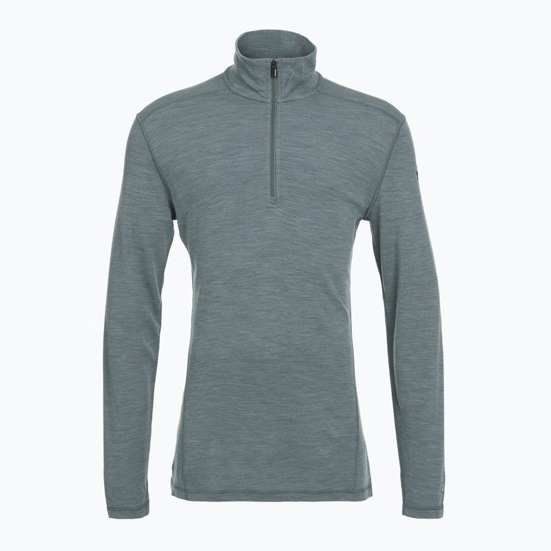 Pánska termo mikina Smartwool Classic Thermal Merino Base Layer 1/4 Zip Boxed pewter blue h 3