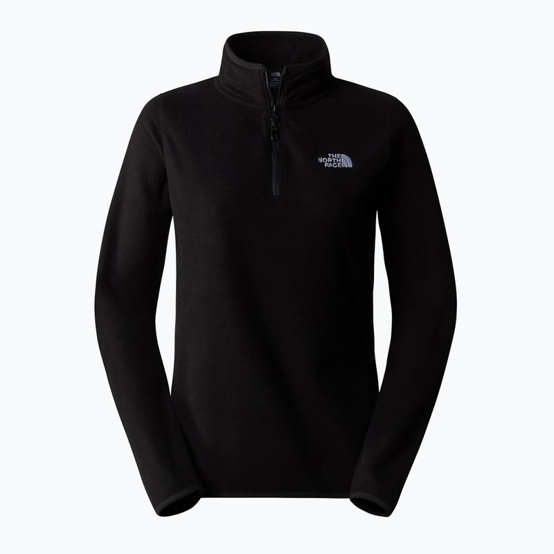 Dámska mikina The North Face 100 Glacier 1/4 Zip black/npf 4