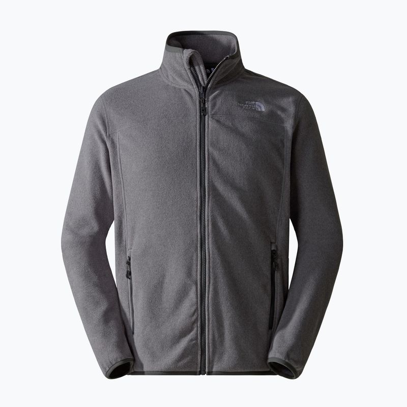 Pánska mikina The North Face 100 Glacier Full Zip medium grey heather 5