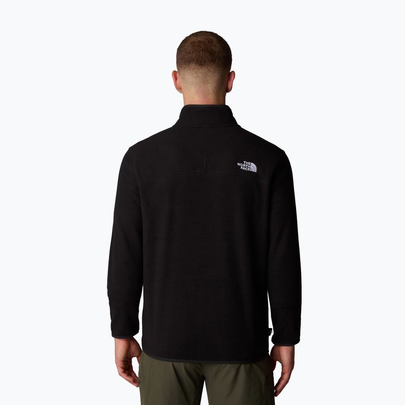 Pánska mikina The North Face 100 Glacier 1/4 Zip black/npf 3