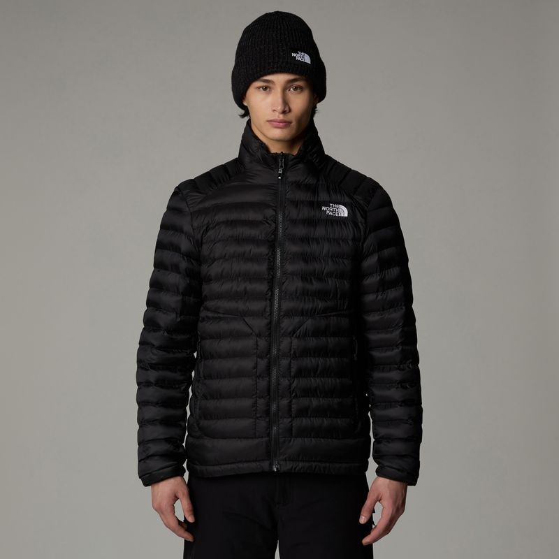 Pánska páperová bunda The North Face Huila Synthetic black/asphalt grey