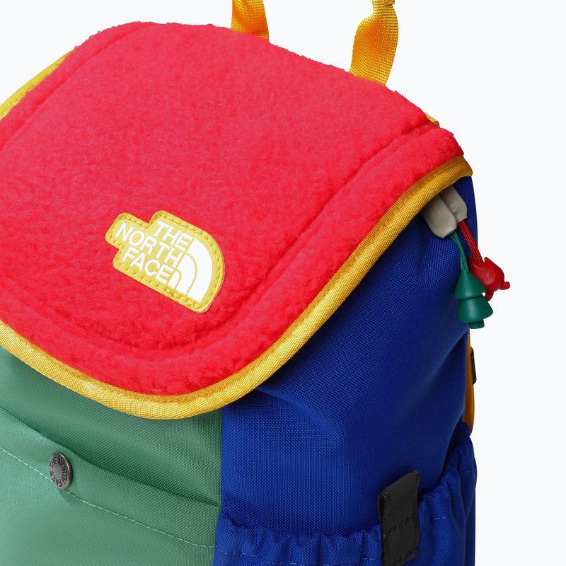 Detský mestský batoh The North Face Mini Explorer 10 l red/deep grass gree  4