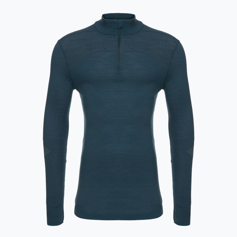 Pánska termo mikina Smartwool Intraknit Thermal Merino Base Layer 1/4 Zip twilight blue 3