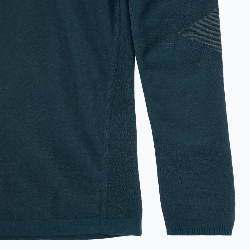 Pánska termo mikina Smartwool Intraknit Thermal Merino Base Layer 1/4 Zip twilight blue 5