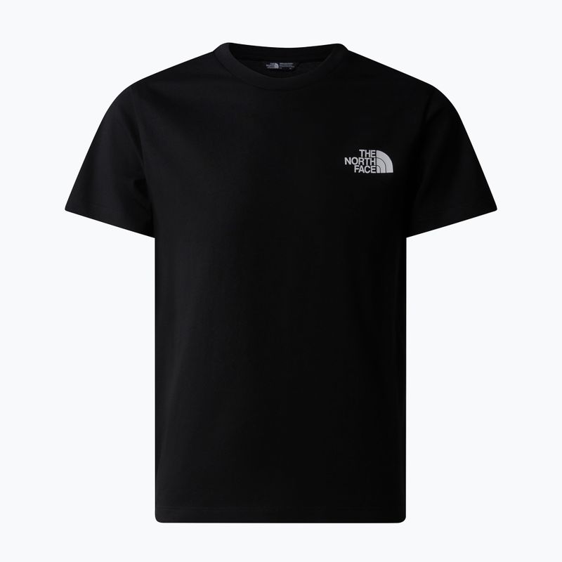 The North Face Teen Simple Dome Tee čierne detské tričko 4