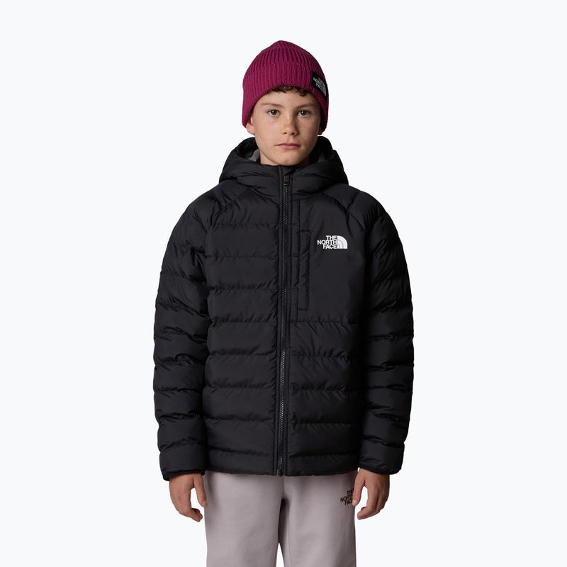 Detská zateplená bunda The North Face Reversible Perrito black/smoked pearl