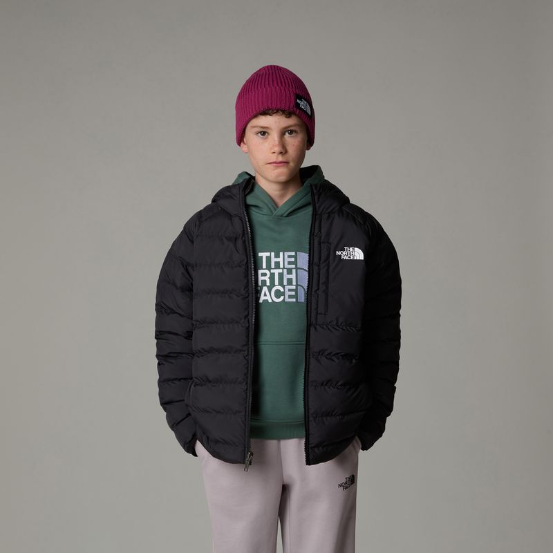 Detska jakna The North Face Reversible Perrito black/smoked pearl 4