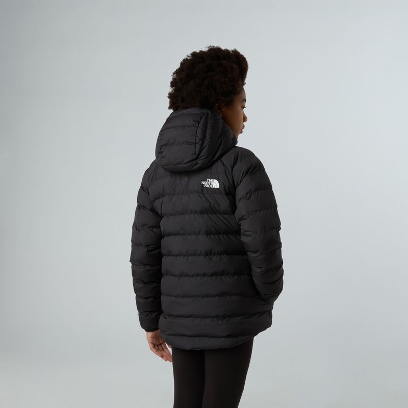 Detská páperová bunda The North Face Reversible Perrito Hooded black/smoked pearl 3