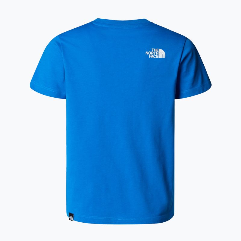 Detské tričko The North Face Teen Simple Dome Tee hero blue 2