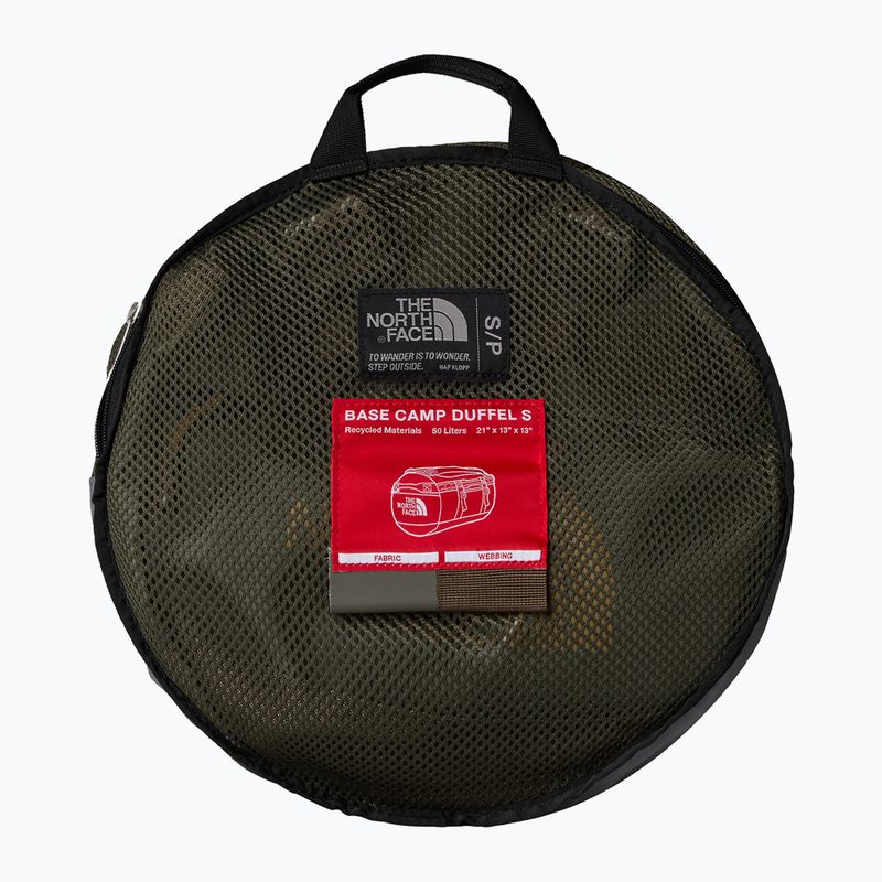 Cestovná taška The North Face Base Camp Duffel S 50 l new taupe green/smokey brown/utility brown 3