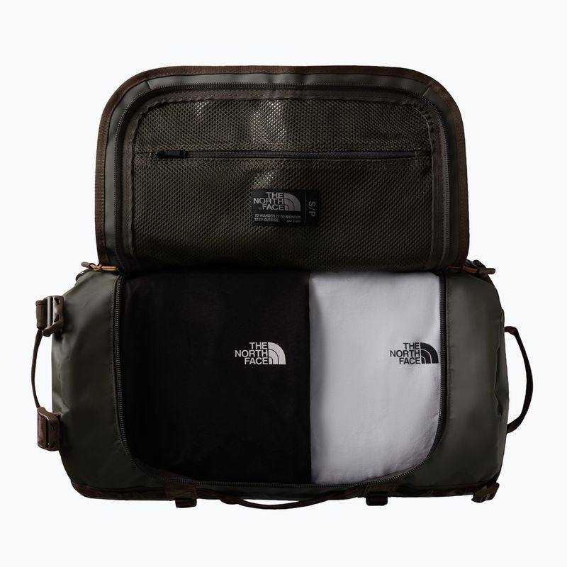 Cestovná taška The North Face Base Camp Duffel S 50 l new taupe green/smokey brown/utility brown 4