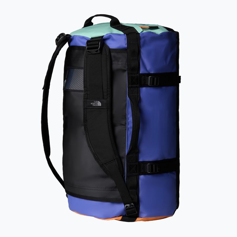 Cestovná taška The North Face Base Camp Duffel S 50 l indigo plum/bright foam/papaya 2