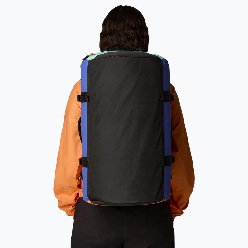 Cestovná taška The North Face Base Camp Duffel S 50 l indigo plum/bright foam/papaya 6