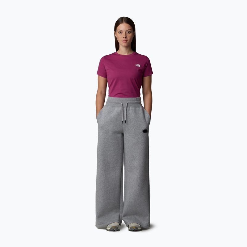 Dámske tričko The North Face Simple Dome Slim Tee cyber berry 2