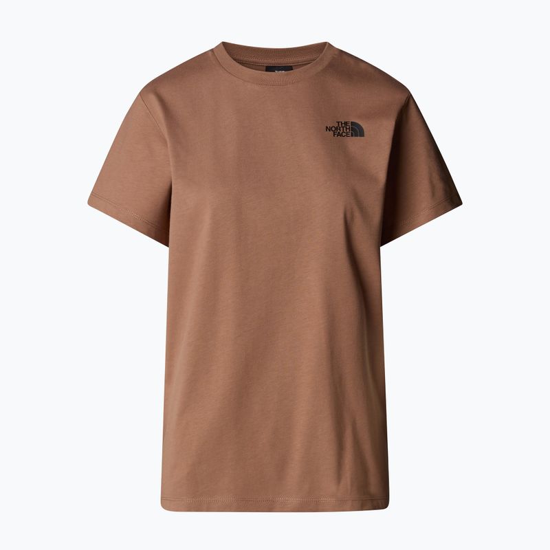 Dámske tričko The North Face Box Nse Relaxed Tee latte/tnf white 4