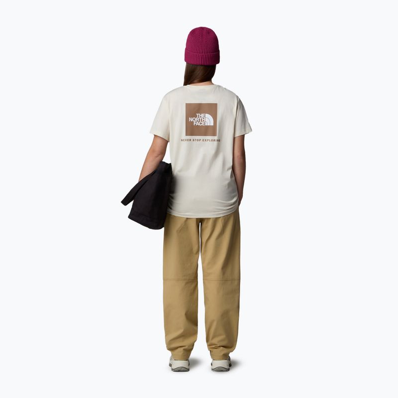 Dámske tričko The North Face Box Nse Relaxed Tee white dune/latt 2