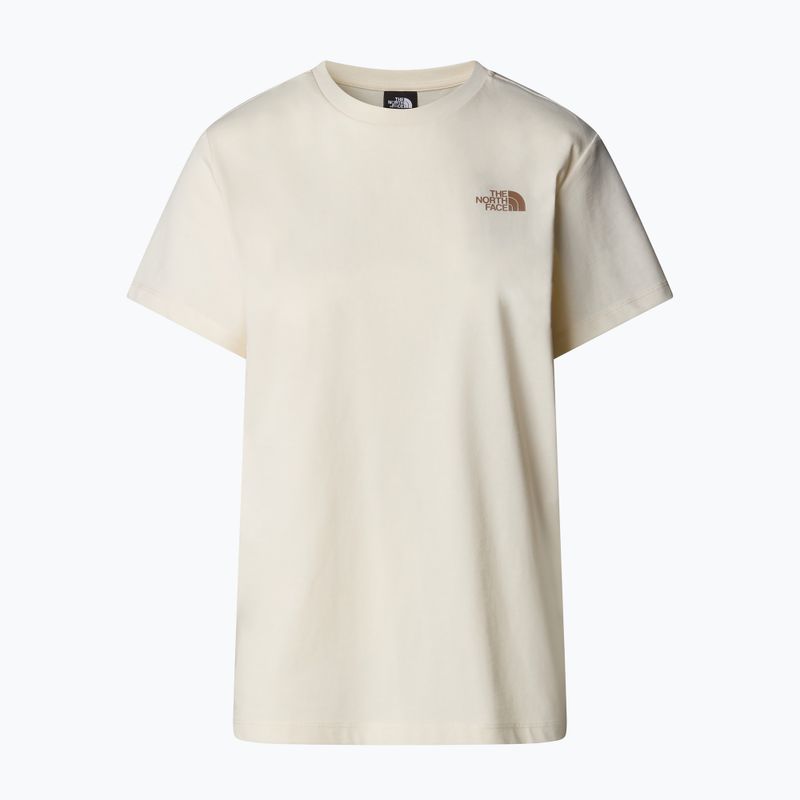 Dámske tričko The North Face Box Nse Relaxed Tee white dune/latt 4