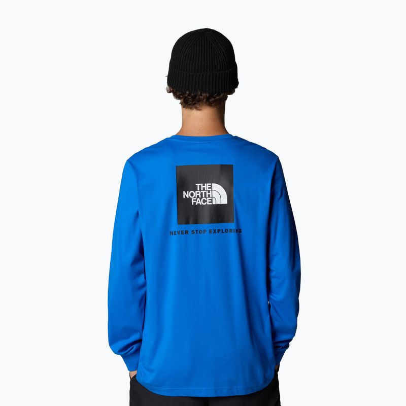 Pánske tričko Longsleeve The North Face Box Nse Tee heroblue/tnfblk 3