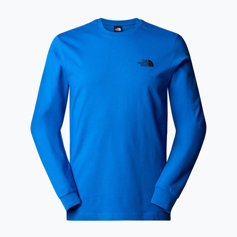 Pánske tričko Longsleeve The North Face Box Nse Tee heroblue/tnfblk 4