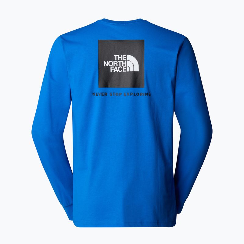 Pánske tričko Longsleeve The North Face Box Nse Tee heroblue/tnfblk 5