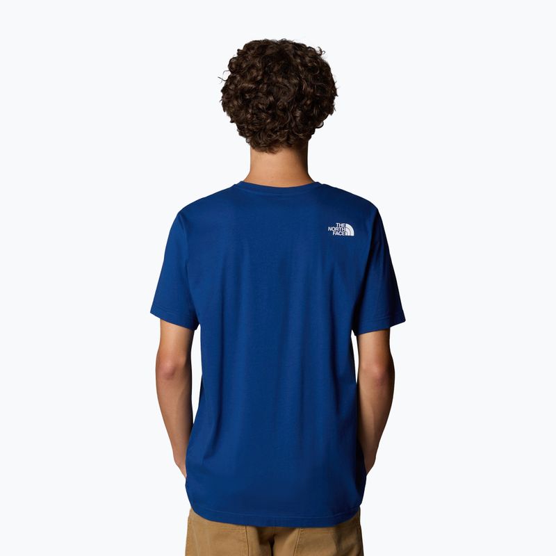 Pánske tričko The North Face Mountain Line Tee estate blue 3
