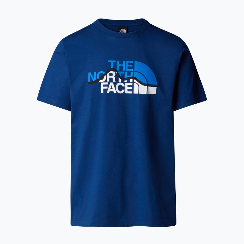 Pánske tričko The North Face Mountain Line Tee estate blue 4