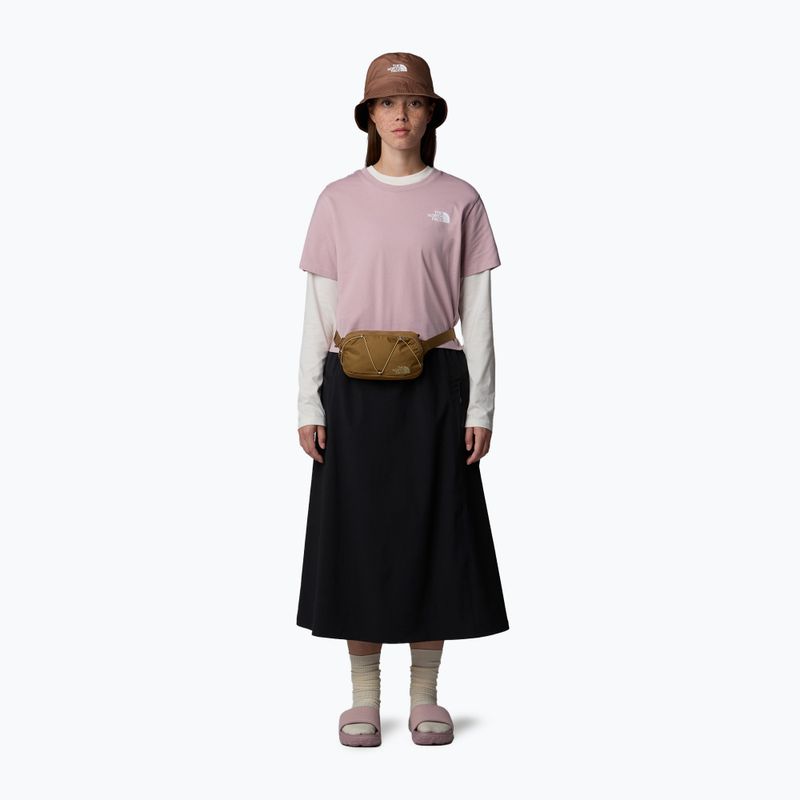 Dámske tričko The North Face Simple Dome Cropped Slim Tee metal pink 2
