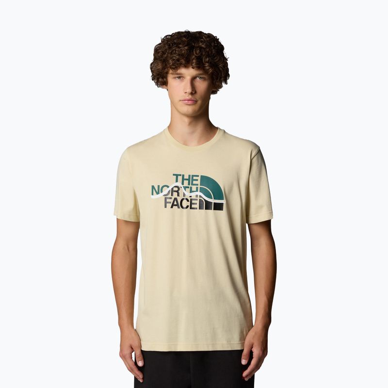 Pánske tričko The North Face Mountain Line Tee gravel