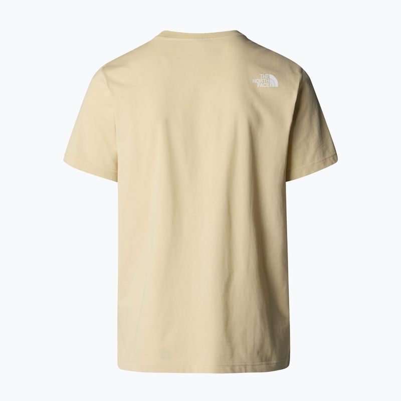 Pánske tričko The North Face Mountain Line Tee gravel 5