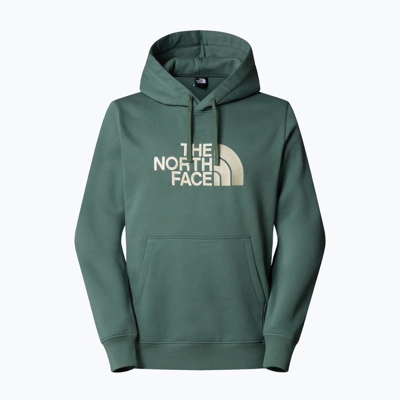 Pánska mikina The North Face Drew Peak Pullover Hoodie duck green/gravel