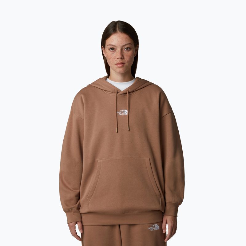 Dámska mikina The North Face Essential Oversize Hoodie latte