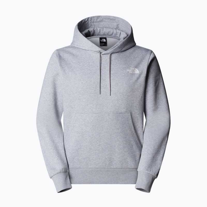 Pánska mikina The North Face Simple Dome Hoodie tnf medium grey heather 4